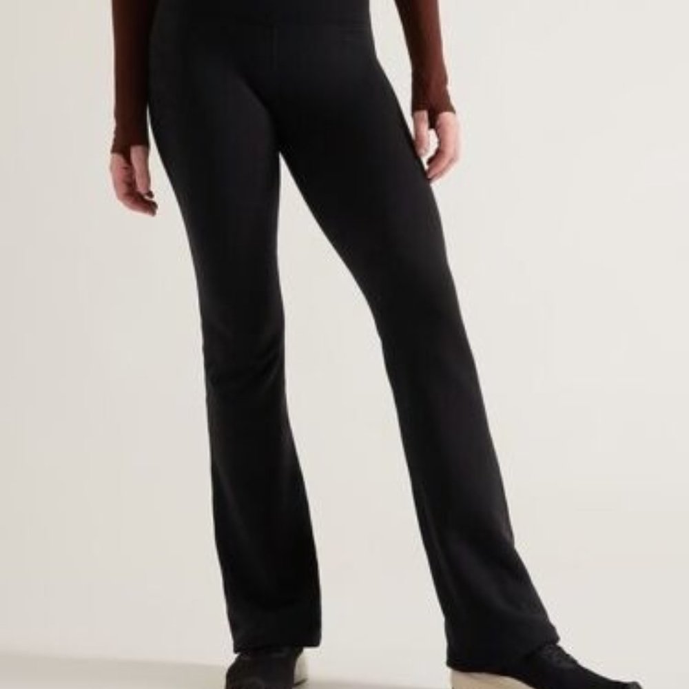 NWT ATHLETA Altitude Polartec Power Stretch Pant SP S P | Black